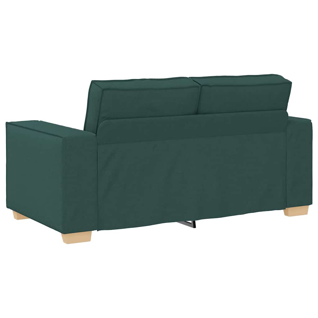 vidaXL Καναπές 3 pcs Σκούρο Πράσινο 220 x 80 x 84 εκ