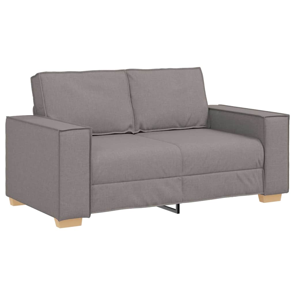vidaXL Καναπές 3 pcs Taupe 220 x 80 x 84 εκ Ύφασμα μείγματος λινών