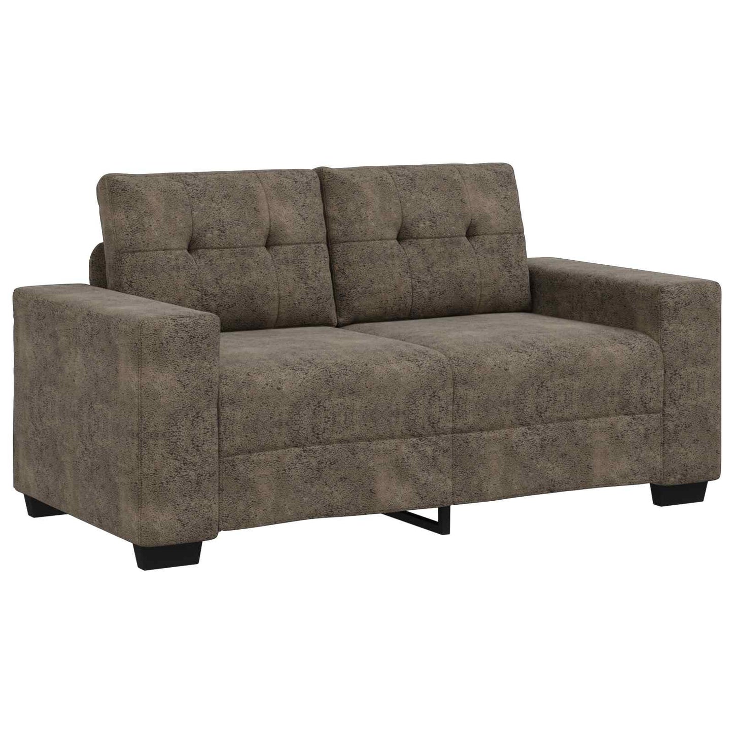 vidaXL Καναπές 3 pcs Σκούρο Γκρι 221 x 80 x 80 εκ