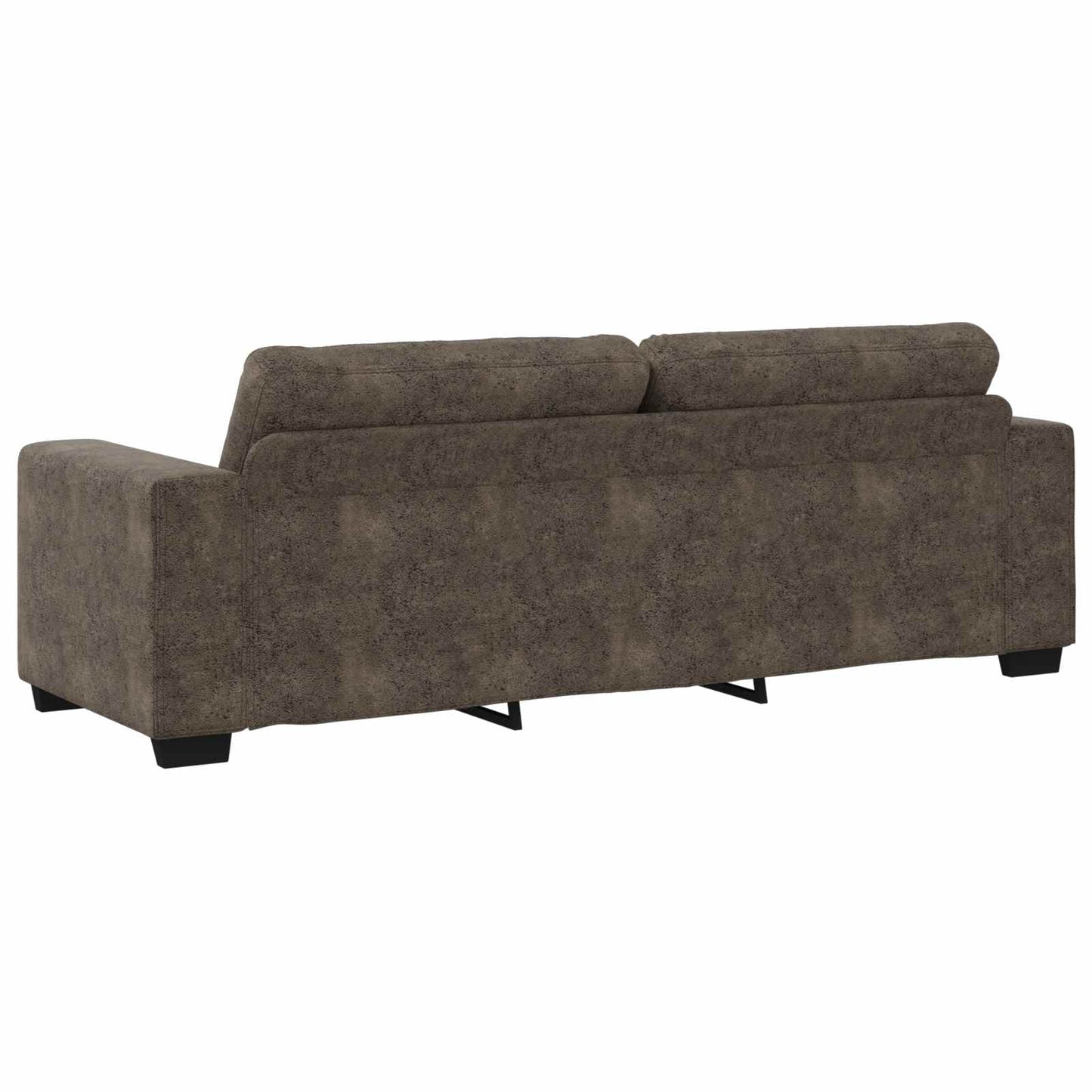 vidaXL Καναπές 3 pcs Σκούρο Γκρι 221 x 80 x 80 εκ