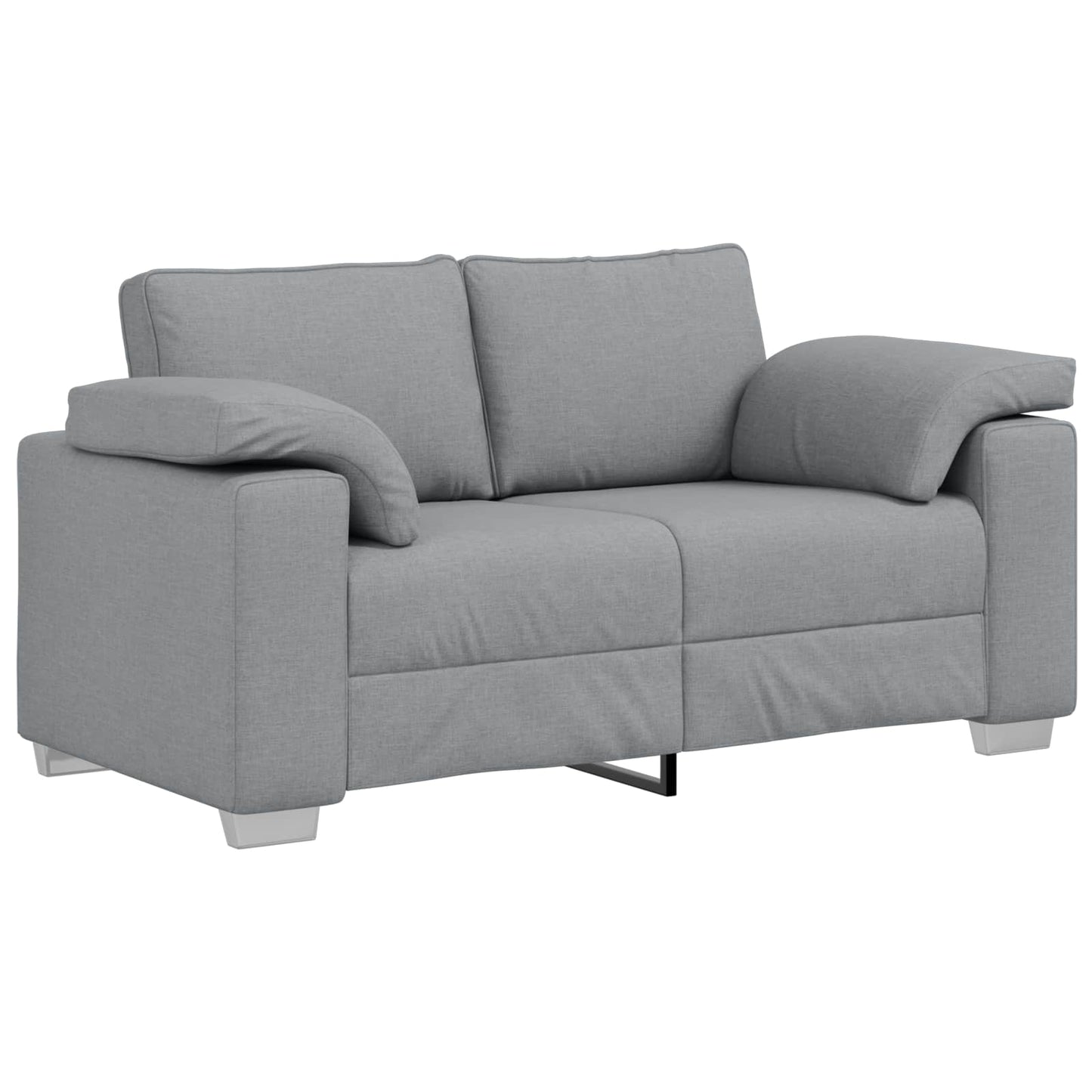 vidaXL Καναπές 3 pcs Ανοιχτό γκρι 219 x 80 x 82 εκ