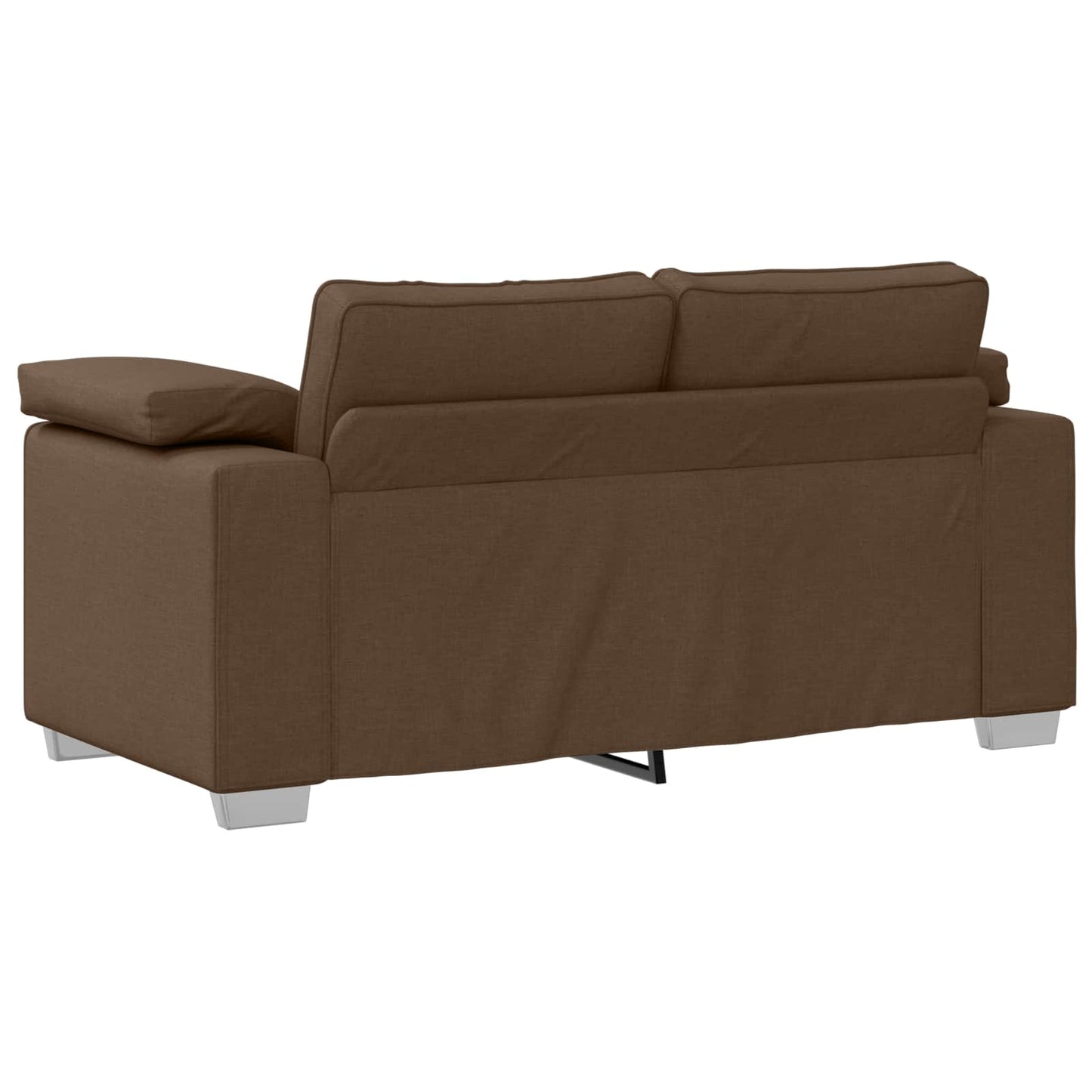 vidaXL Καναπές 2 pcs Καφέ 219 x 80 x 82 εκ ύφασμα