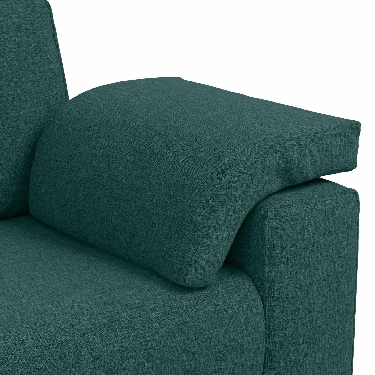 vidaXL Καναπές 2 pcs Σκούρο Πράσινο 219 x 80 x 82 εκ ύφασμα