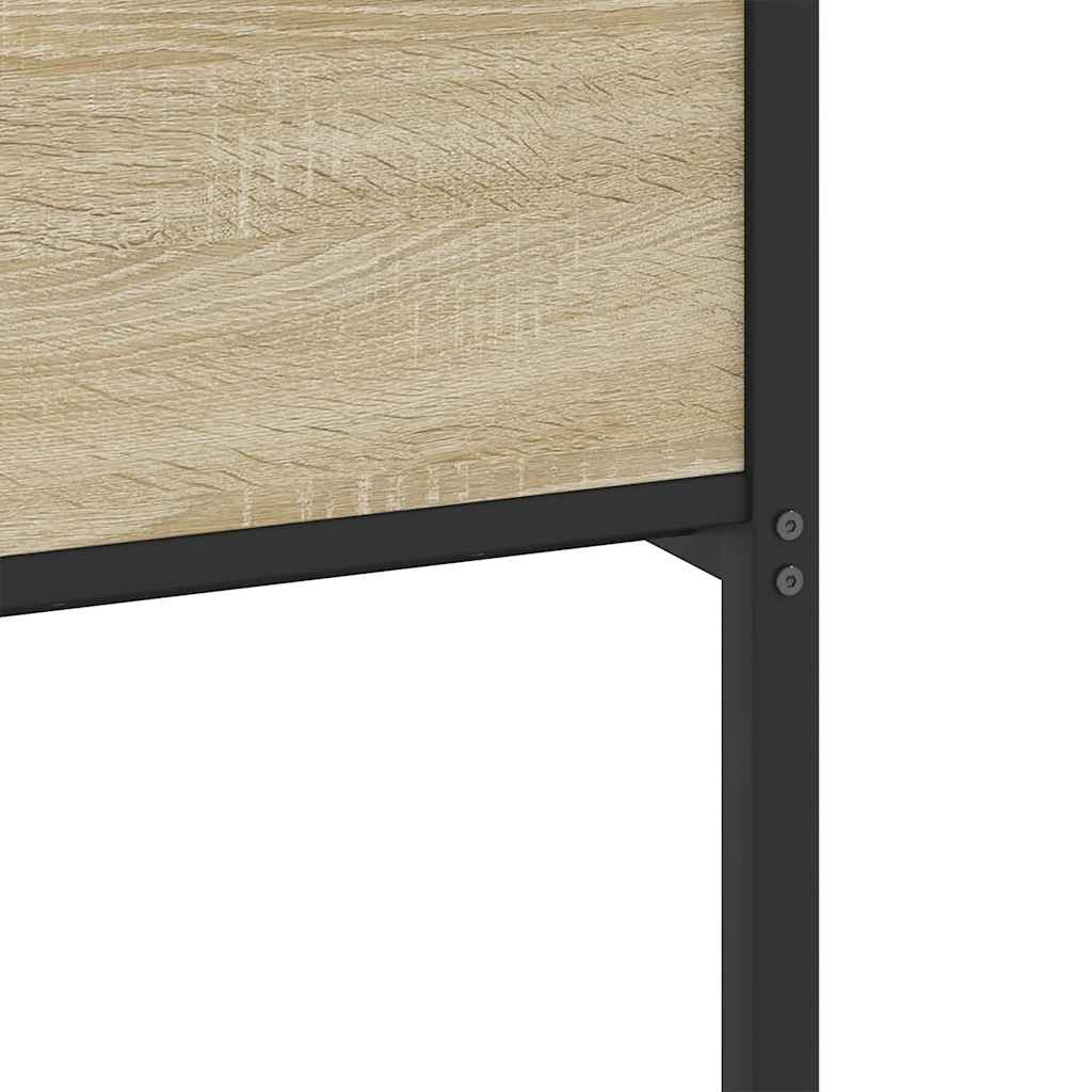 vidaXL Πλαίσιο Κρεβατιού Χωρ. Στρώμα Sonoma Δρυς 140x200εκ. Επ. Ξύλο