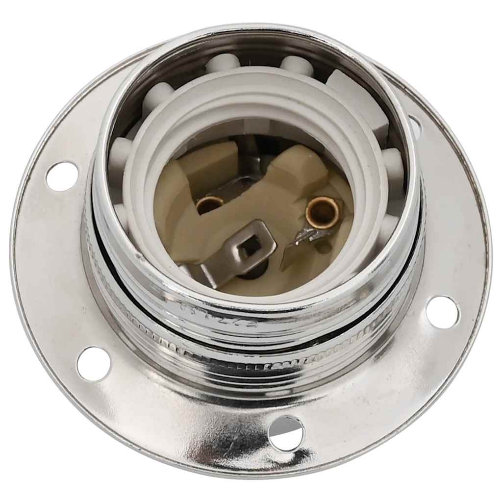 vidaXL Λαμπτήρες 2 τεμ Σατινέ Νικέλιο E27