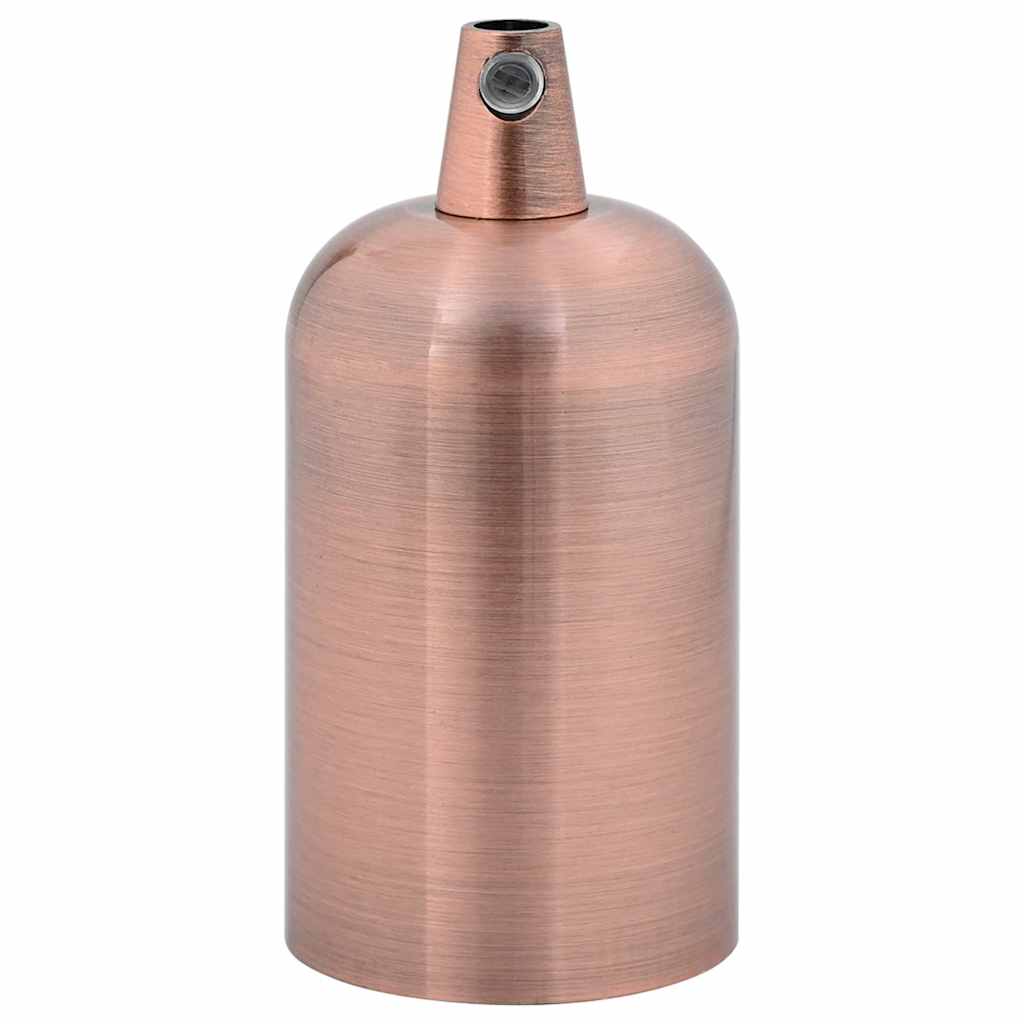 vidaXL Λαμπτήρες 2 τεμάχια Κόκκινο Χάλκινο E27