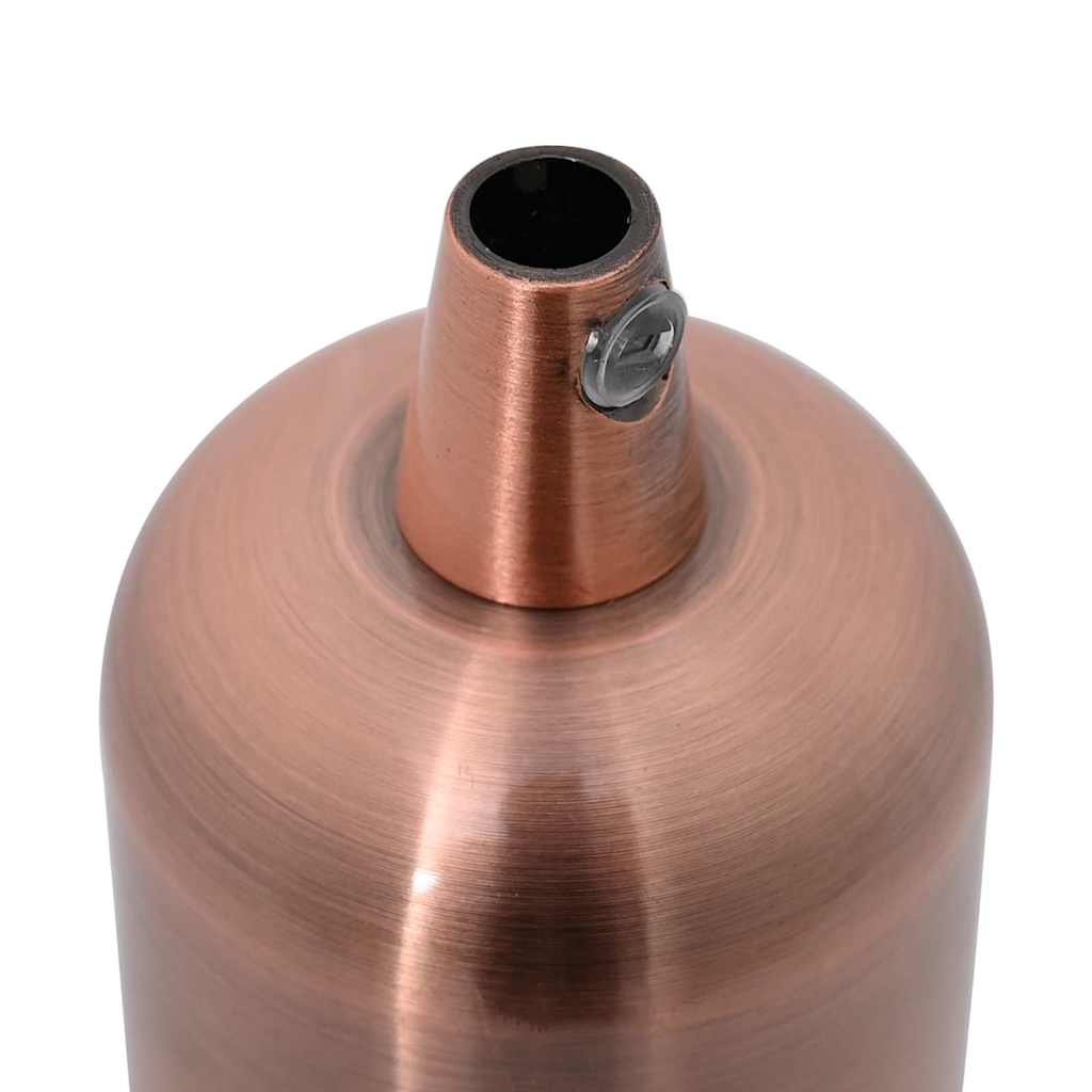 vidaXL Λαμπτήρες 2 τεμάχια Κόκκινο Χάλκινο E27