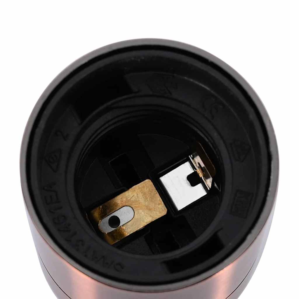 vidaXL Λαμπτήρες 2 τεμάχια Κόκκινο Χάλκινο E27