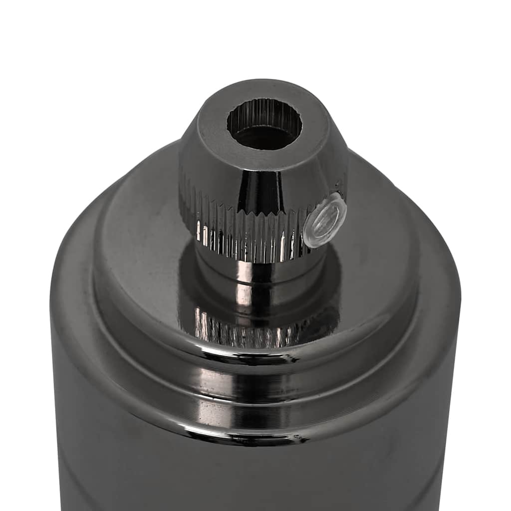 vidaXL Λαμπτήρες 2 τεμάχια γυαλιστερό μαύρο E27