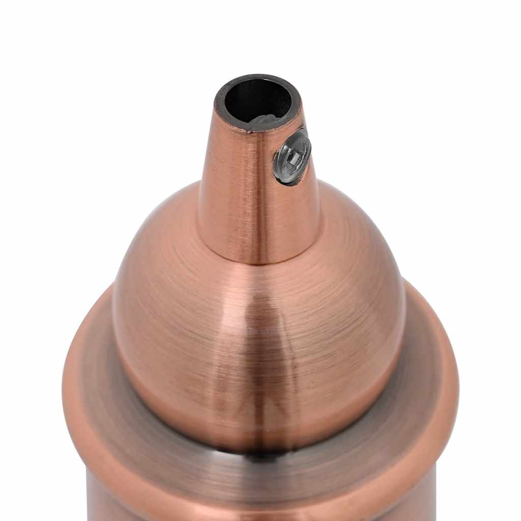 vidaXL Λαμπτήρες 2 τεμάχια Κόκκινο Χάλκινο E27