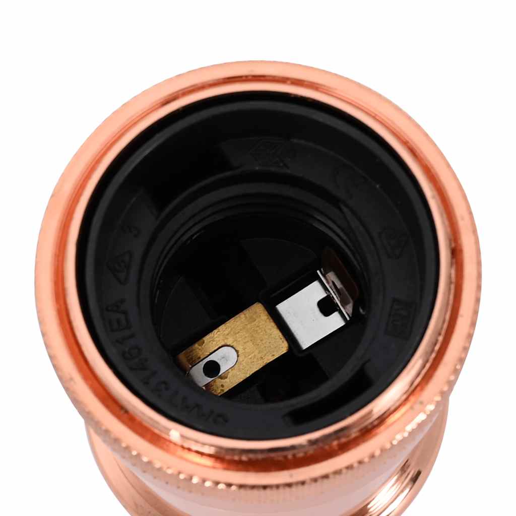 vidaXL Λαμπτήρες 2 τεμάχια Rose Gold E27