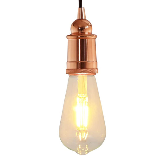 vidaXL Λαμπτήρες 2 τεμάχια Rose Gold E27