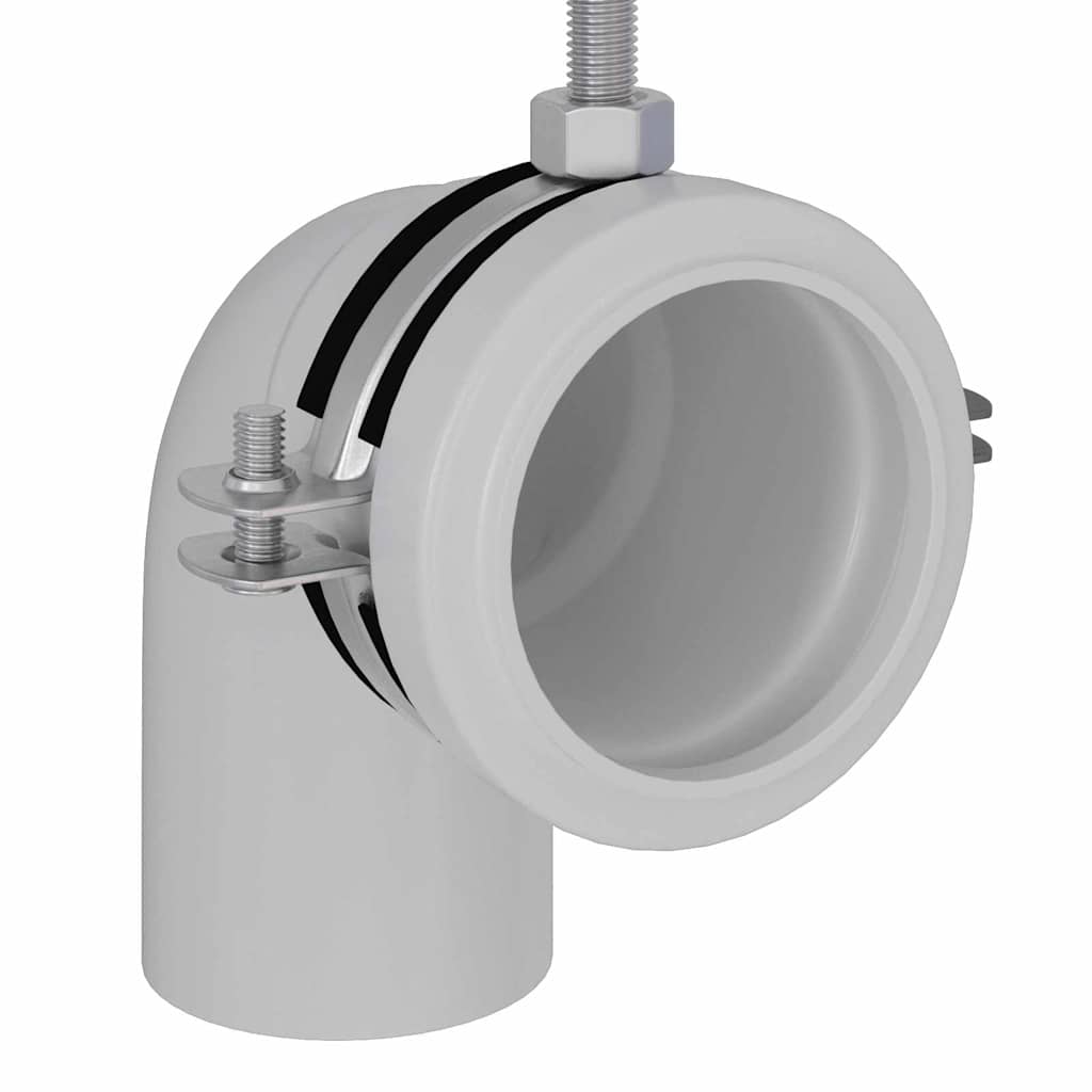 vidaXL Κρυφός Στήριγμα Τοίχου για Λεκάνη 50x112-136 εκ. Χάλυβας