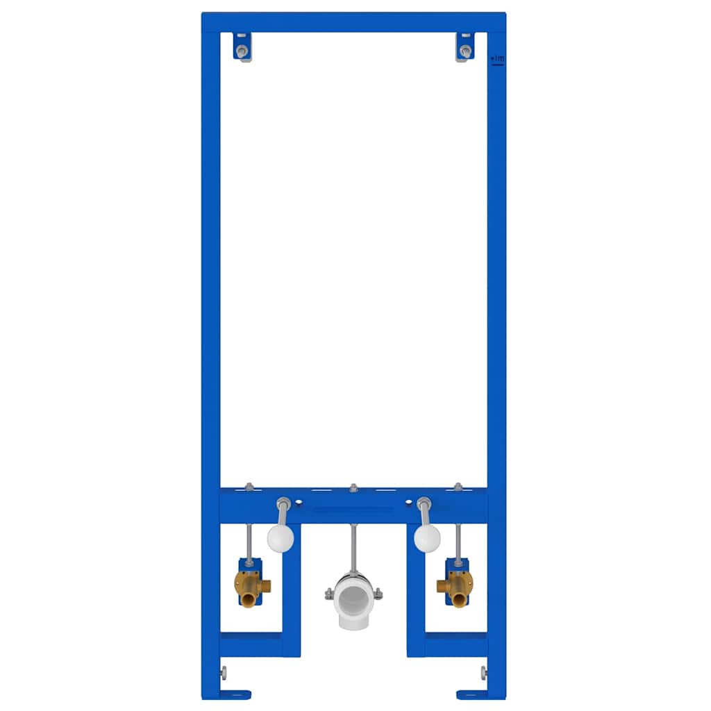vidaXL Κρυφή Στήριξη για Μπιντέ 50x112-136 εκ Χάλυβας