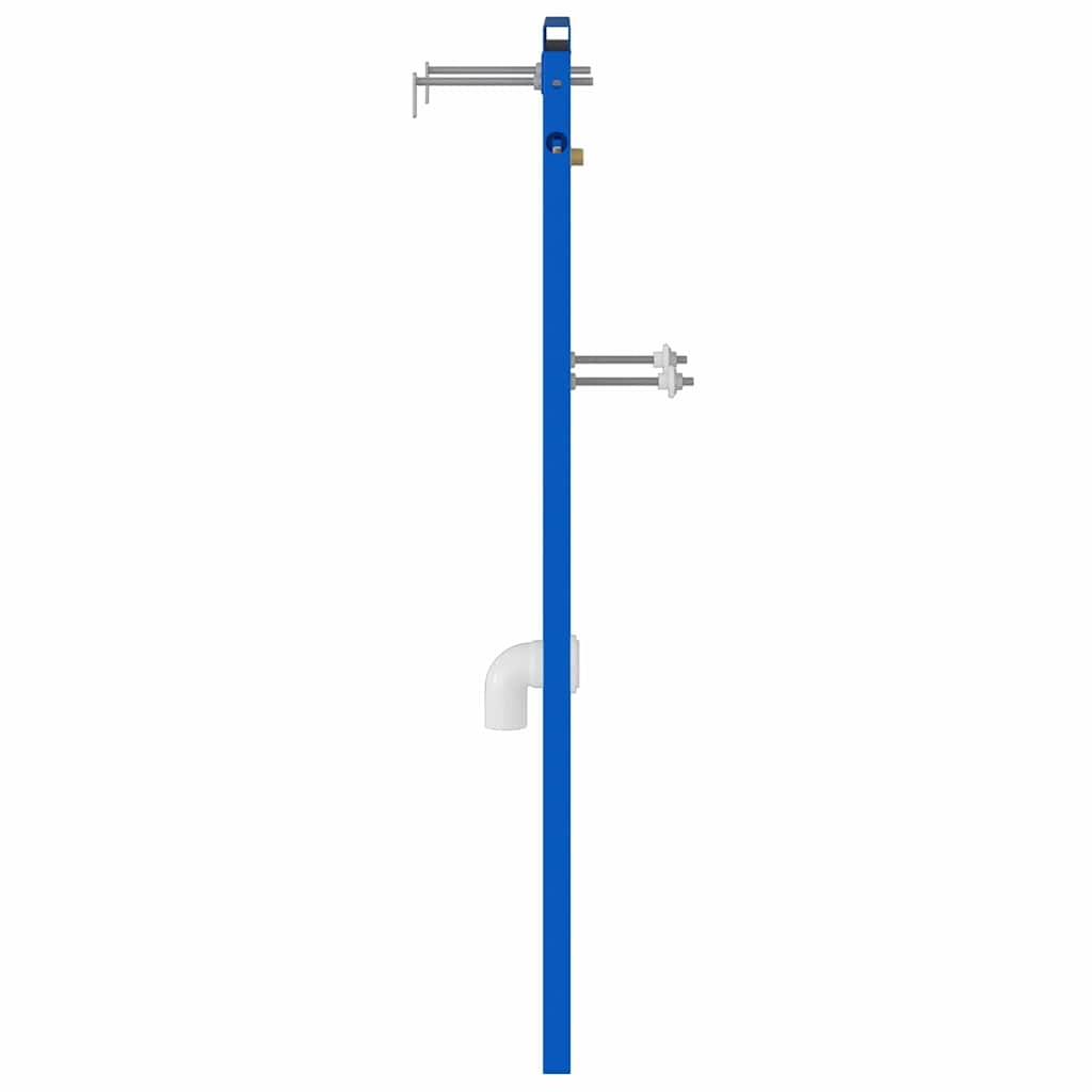 vidaXL Κρυφή Στήριξη για Ουρητήριο 50x115-139 εκ Ατσάλι