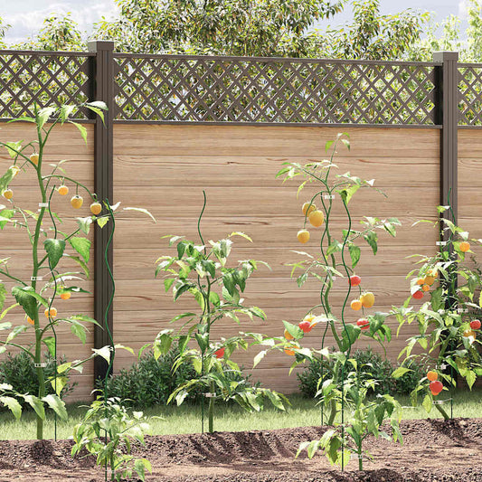 vidaXL Στρογγυλοί Υποστηρικτές Φυτών 50 τμχ 110 εκ. Χάλυβας