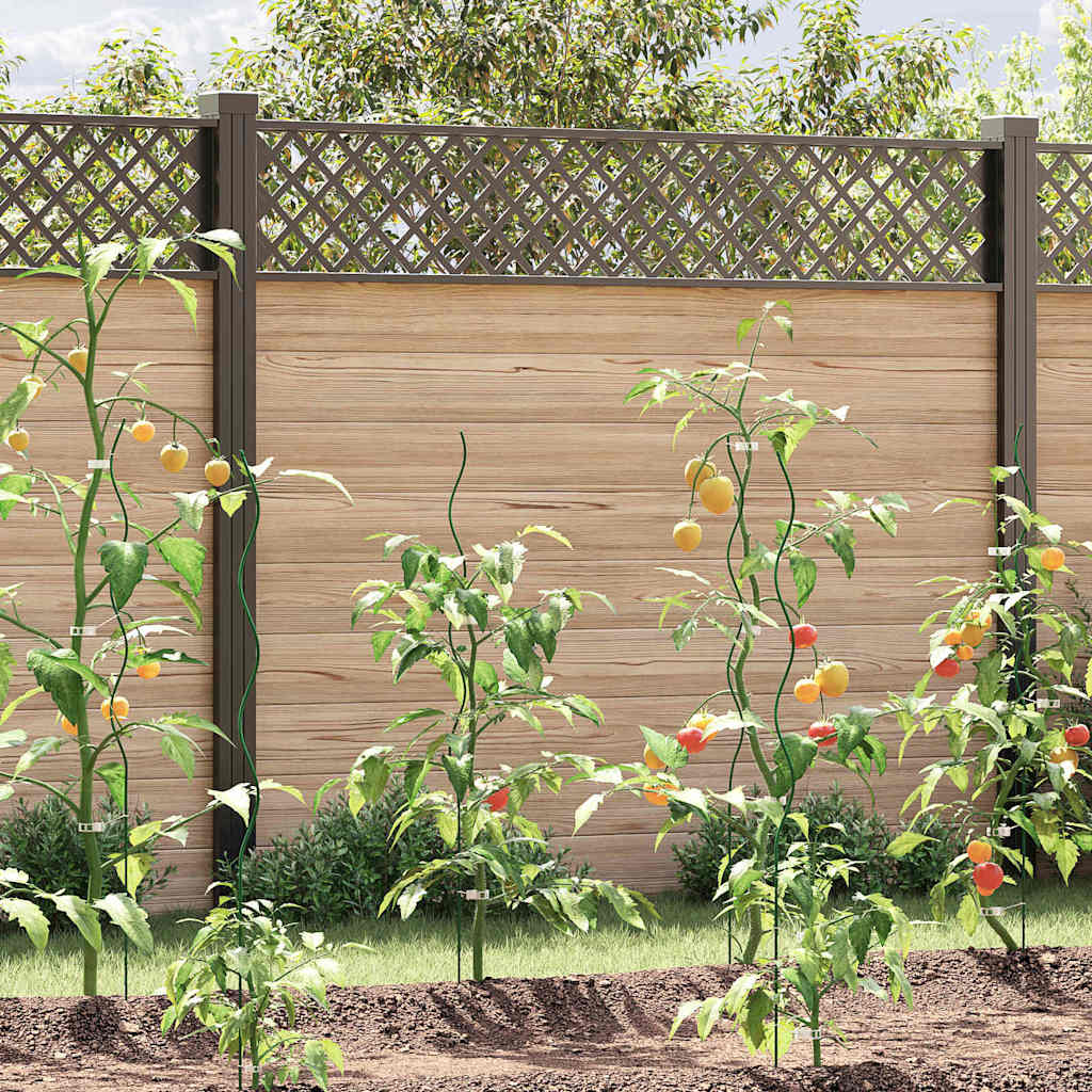 vidaXL Σπειροειδείς Υποστηρίξεις Φυτών (5 τμχ, 110 εκ, Χάλυβας)