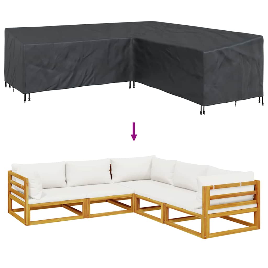 vidaXL Κάλυμμα επίπλων εξωτερικού χώρου 270 x 270 x 80 εκ.