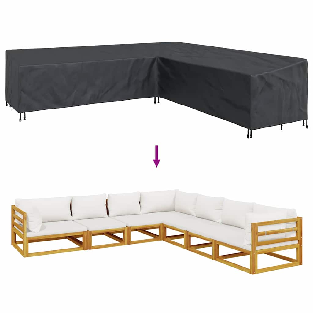 vidaXL Κάλυμμα επίπλων εξωτερικού χώρου 300 x 300 x 80 εκ.