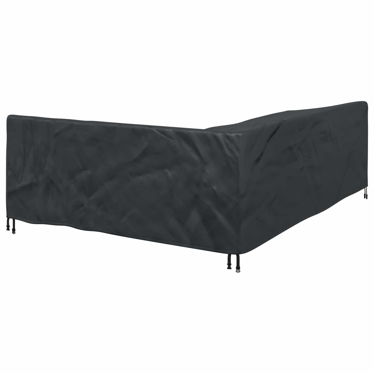 vidaXL Κάλυμμα επίπλων Μαύρο 250 x 180 x 80 εκ. Ύφασμα Oxford 600D
