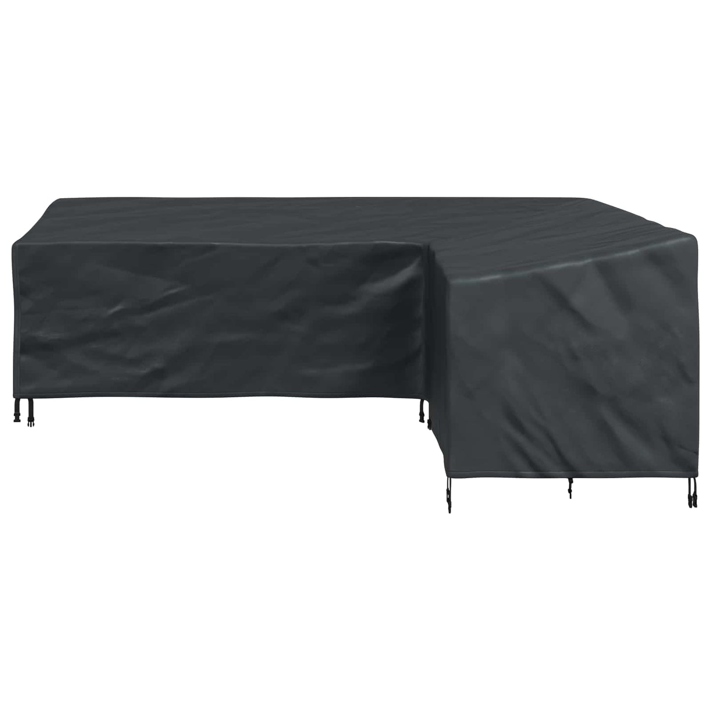 vidaXL Κάλυμμα επίπλων Μαύρο 250 x 180 x 80 εκ. Ύφασμα Oxford 600D