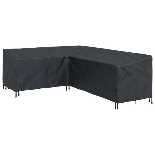 vidaXL Κάλυμμα επίπλων Μαύρο 250 x 180 x 80 εκ. Ύφασμα Oxford 210D