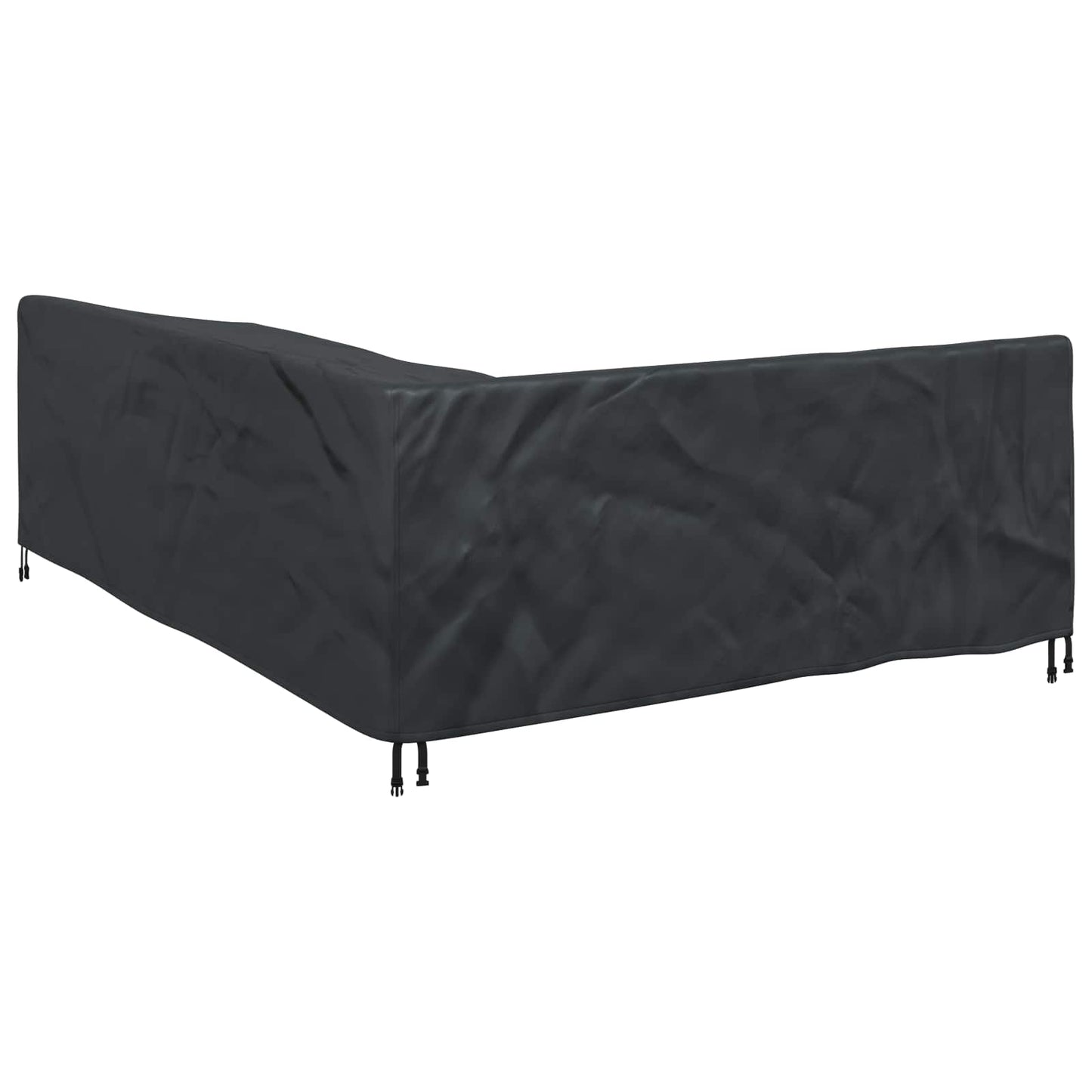 vidaXL Κάλυμμα επίπλων Μαύρο 260 x 210 x 80 cm Ύφασμα Oxford 420D