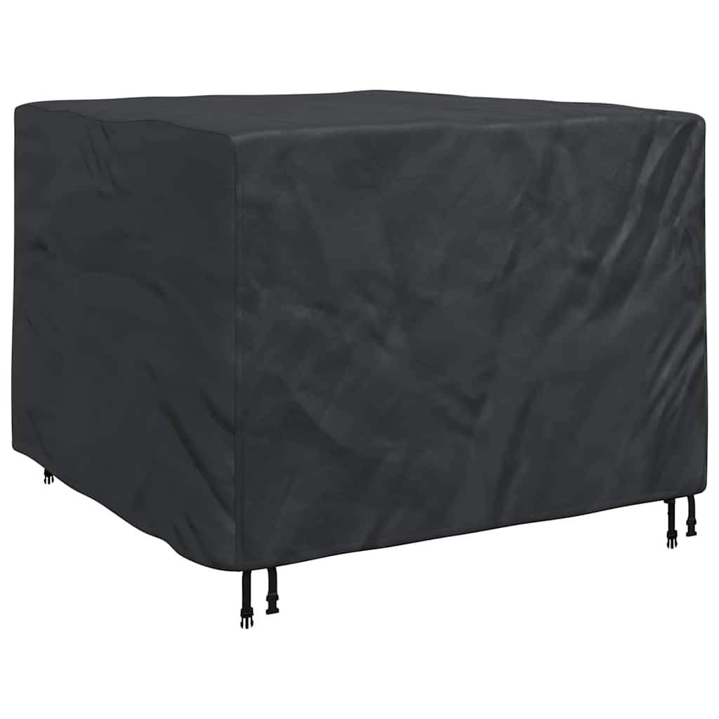 vidaXL Κάλυμμα επίπλων Μαύρο 135 x 135 x 90 cm Υφασμα Oxford 600D