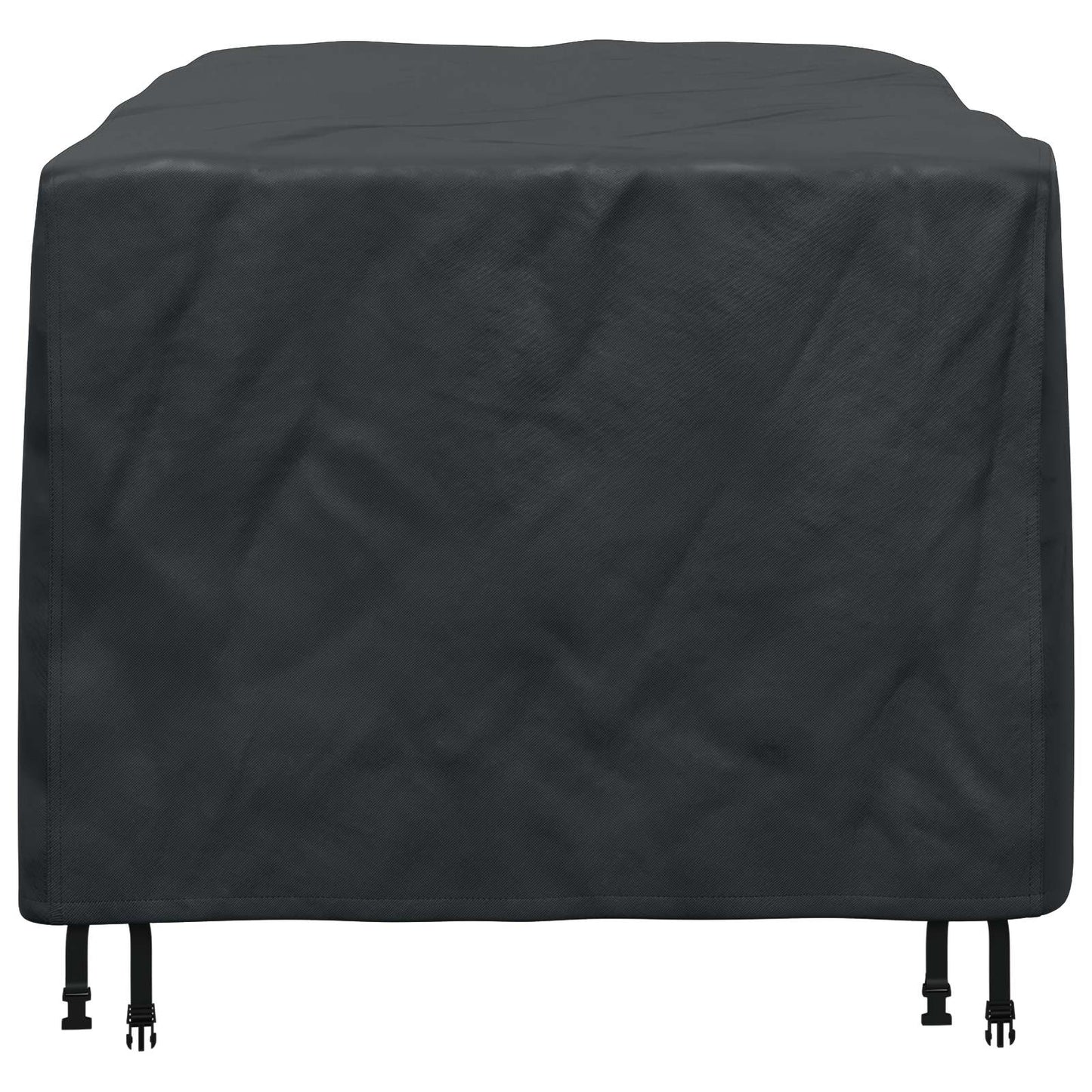 vidaXL Κάλυμμα επίπλων Μονόχρωμο Μαύρο 160 x 100 x 70 εκ. 210D