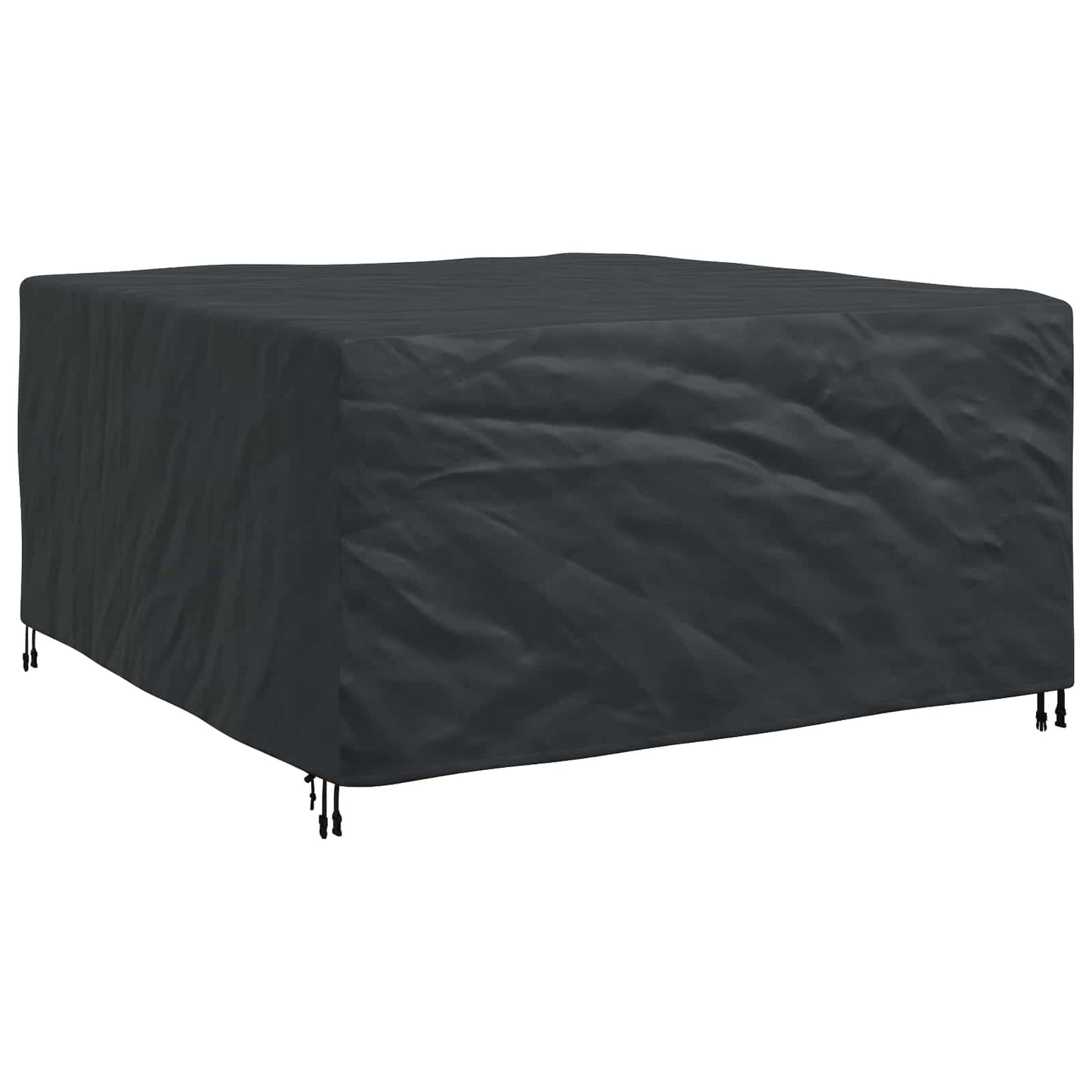 vidaXL Κάλυμμα επίπλων Μονόχρωμο Μαύρο 180 x 190 x 85 εκ. 420D