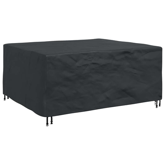 vidaXL Κάλυμμα επίπλων Μονόχρωμο Μαύρο 200 x 160 x 70 cm 600D