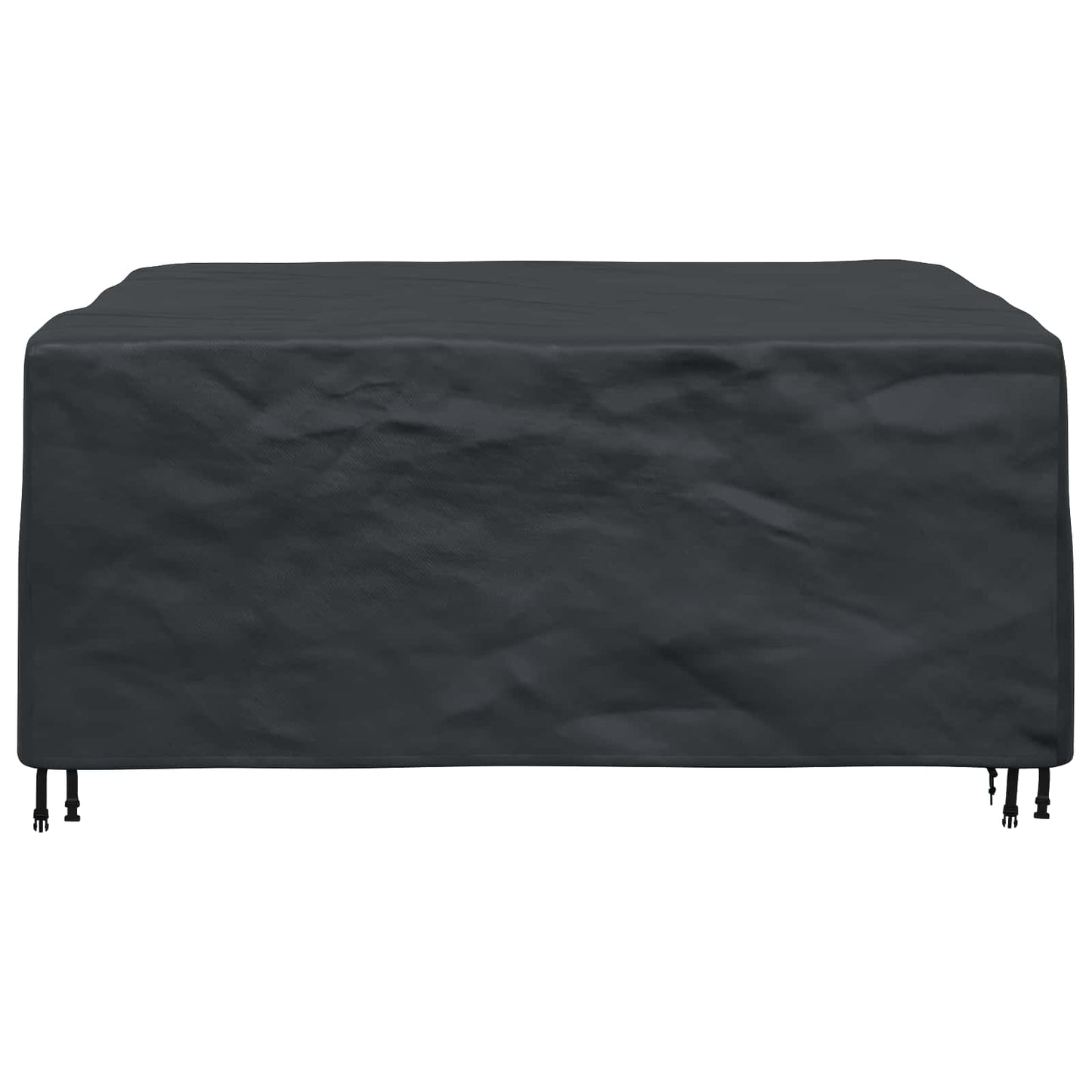 vidaXL Κάλυμμα επίπλων Μονόχρωμο Μαύρο 200 x 160 x 70 cm 600D