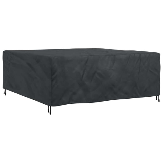vidaXL Κάλυμμα επίπλων Μονόχρωμο Μαύρο 200 x 200 x 90 εκ. 600D
