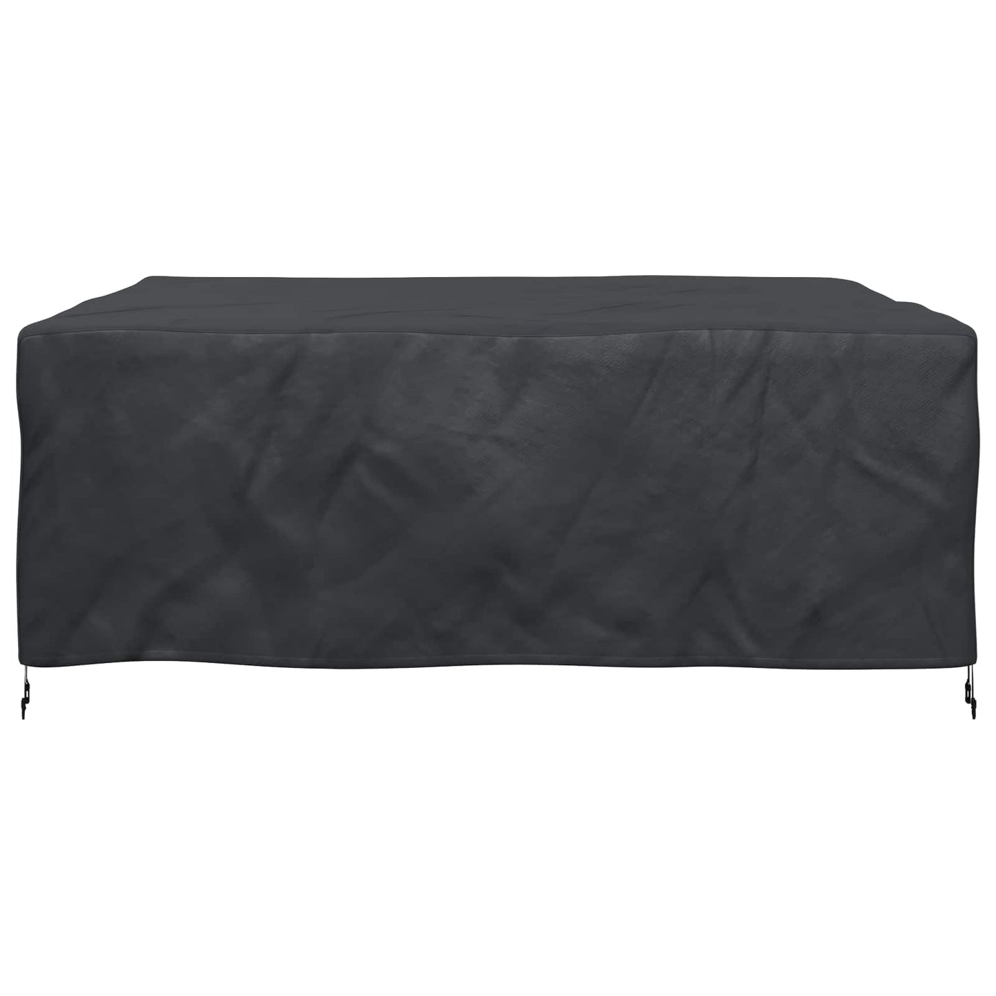 vidaXL Κάλυμμα επίπλων Μονόχρωμο Μαύρο 200 x 200 x 90 εκ. 600D