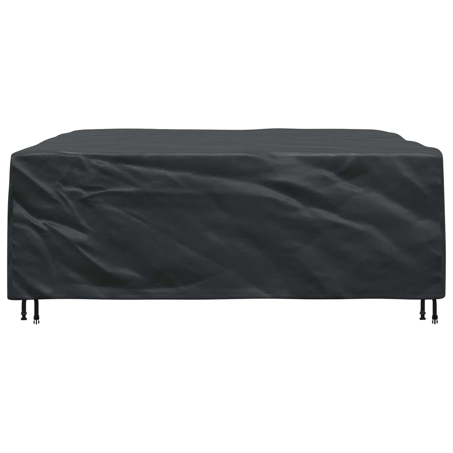 vidaXL Κάλυμμα επίπλων Μονόχρωμο Μαύρο 200 x 200 x 90 εκ. 600D