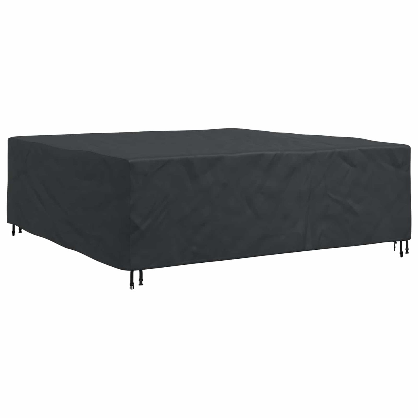vidaXL Κάλυμμα επίπλων Μονόχρωμο Μαύρο 220 x 220 x 70 εκ. 420D
