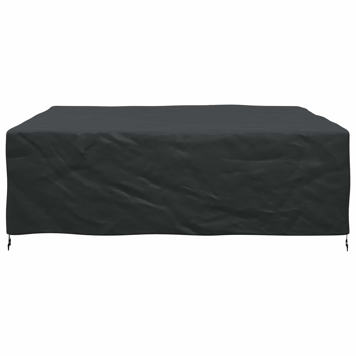vidaXL Κάλυμμα επίπλων Μονόχρωμο Μαύρο 220 x 220 x 70 εκ. 420D