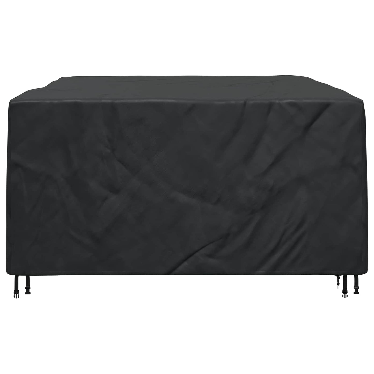 vidaXL Κάλυμμα επίπλων Μονόχρωμο Μαύρο 220 x 190 x 85 εκ. 420D