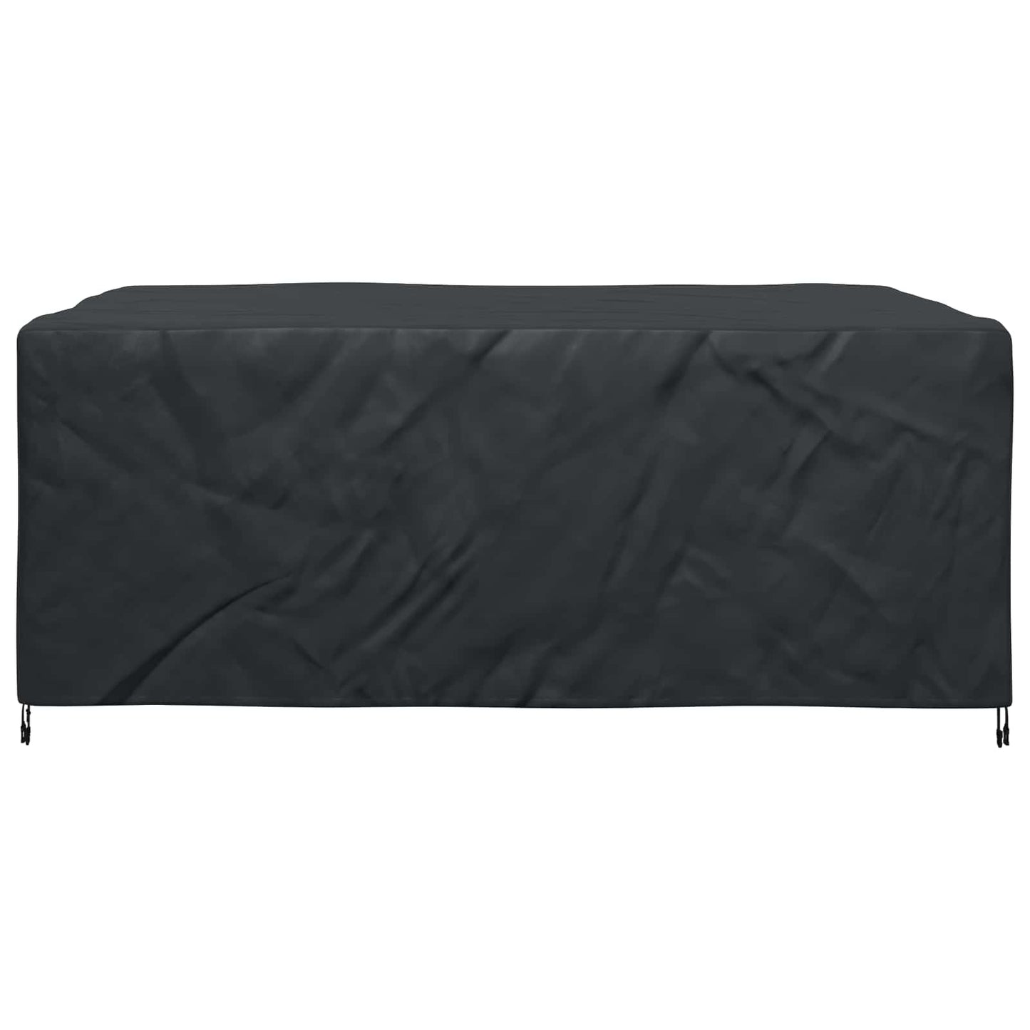 vidaXL Κάλυμμα επίπλων Μονόχρωμο Μαύρο 220 x 190 x 85 εκ. 600D