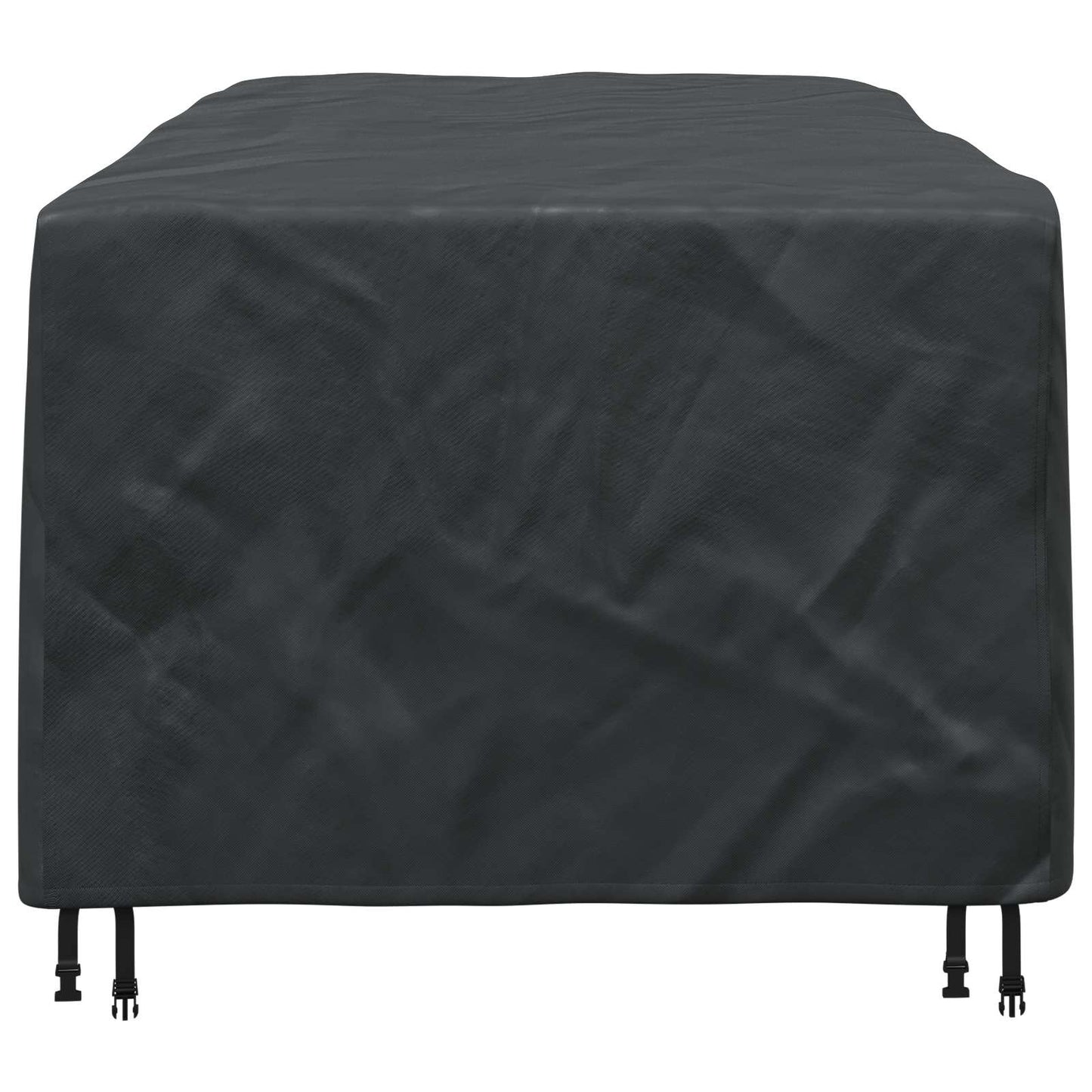 vidaXL Κάλυμμα επίπλων Μονόχρωμο Μαύρο 229 x 113 x 73 cm 420D
