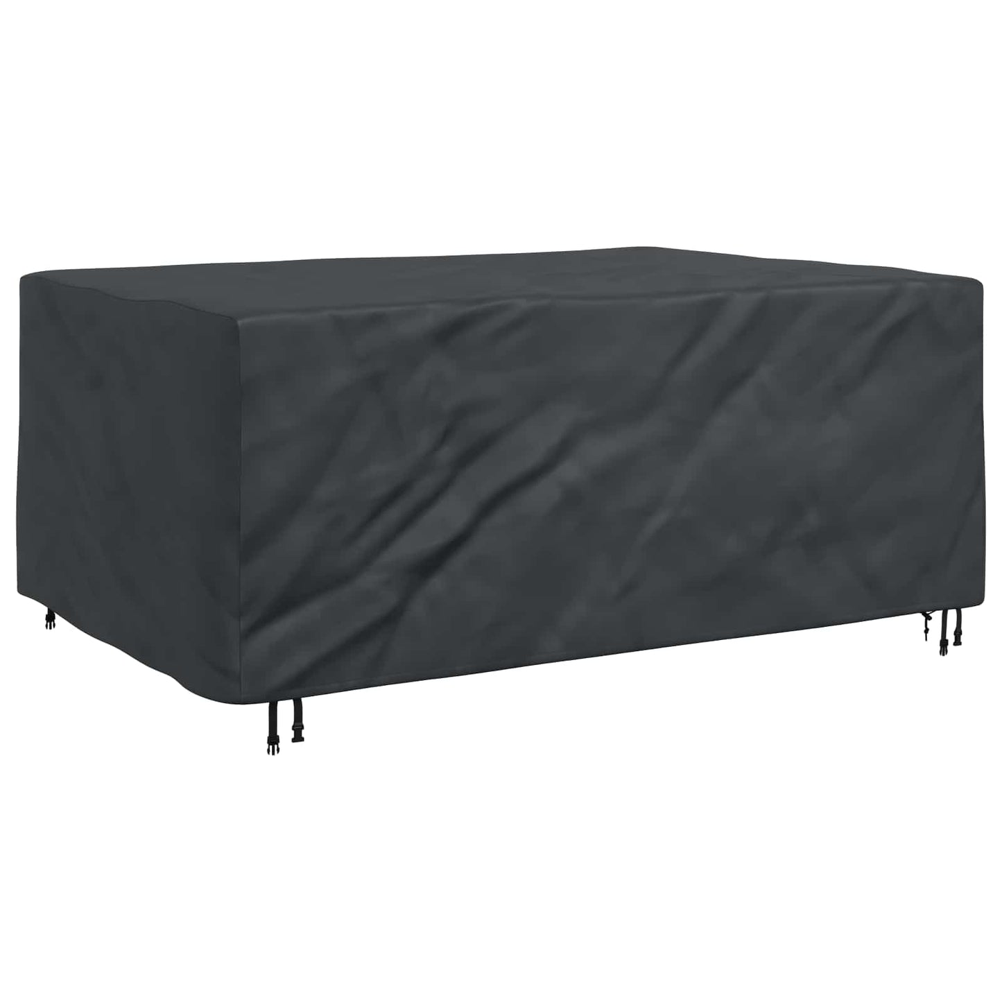 vidaXL Κάλυμμα επίπλων Μονόχρωμο Μαύρο 230 x 165 x 80 cm 600D