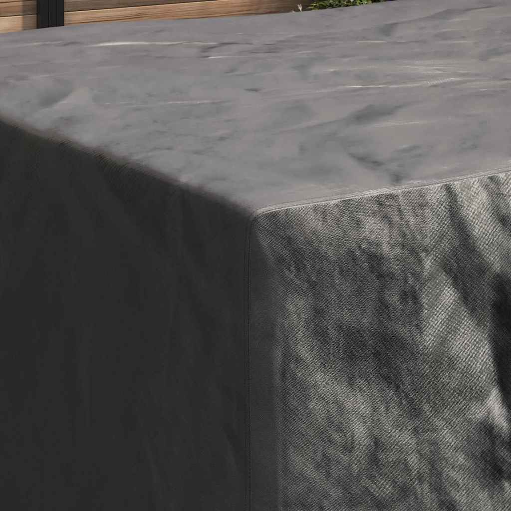 vidaXL Κάλυμμα επίπλων εξωτερικού χώρου Μαύρο 240 x 190 x 90 εκ. 420D