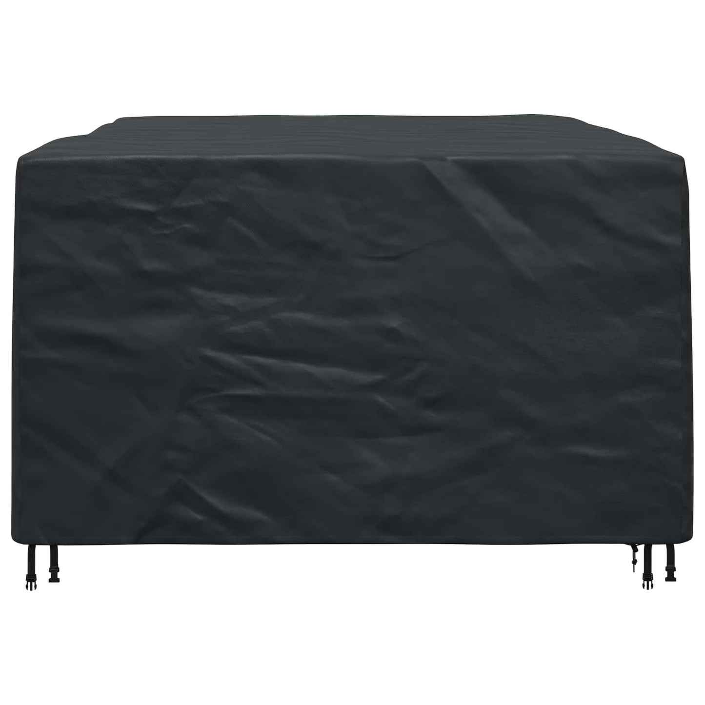 vidaXL Κάλυμμα επίπλων Μονόχρωμο Μαύρο 240 x 160 x 100 εκ. 600D