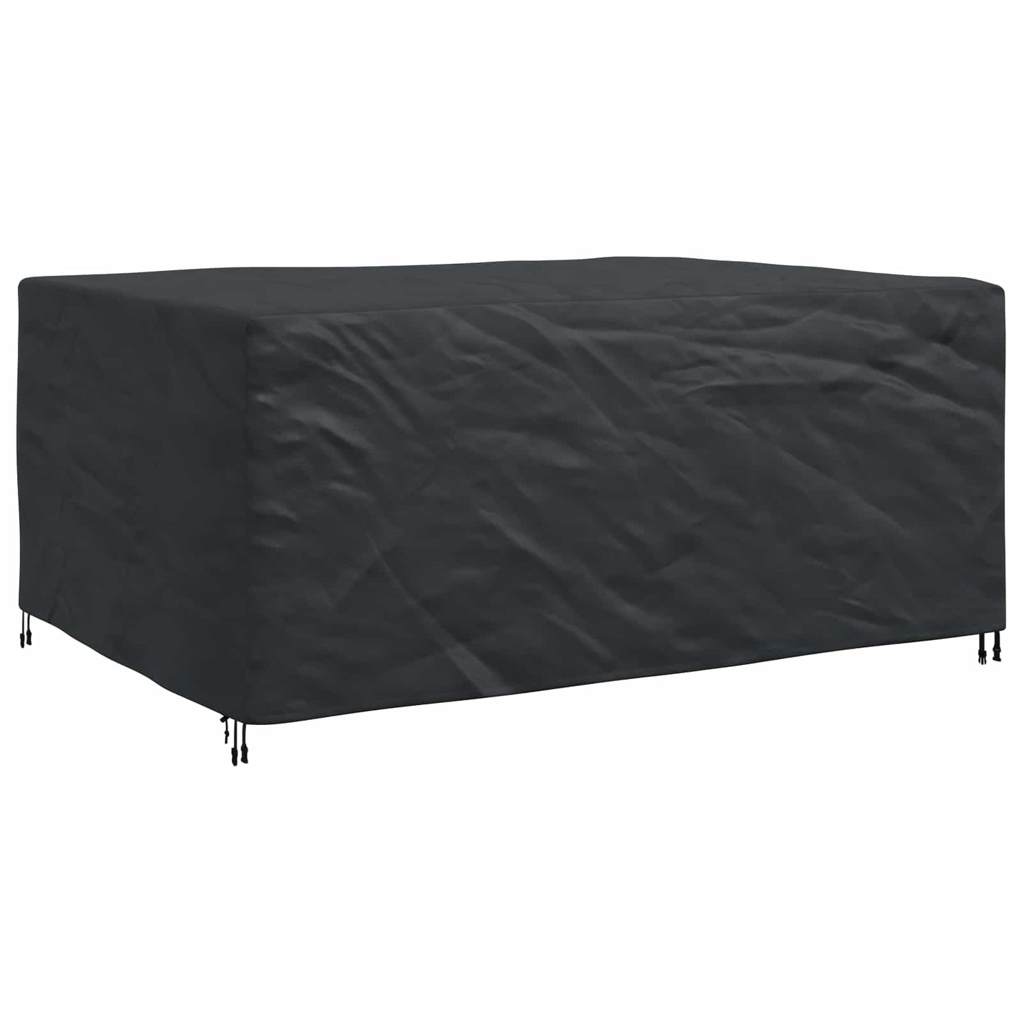vidaXL Κάλυμμα επίπλων Μονόχρωμο Μαύρο 240 x 180 x 100 εκ. 420D