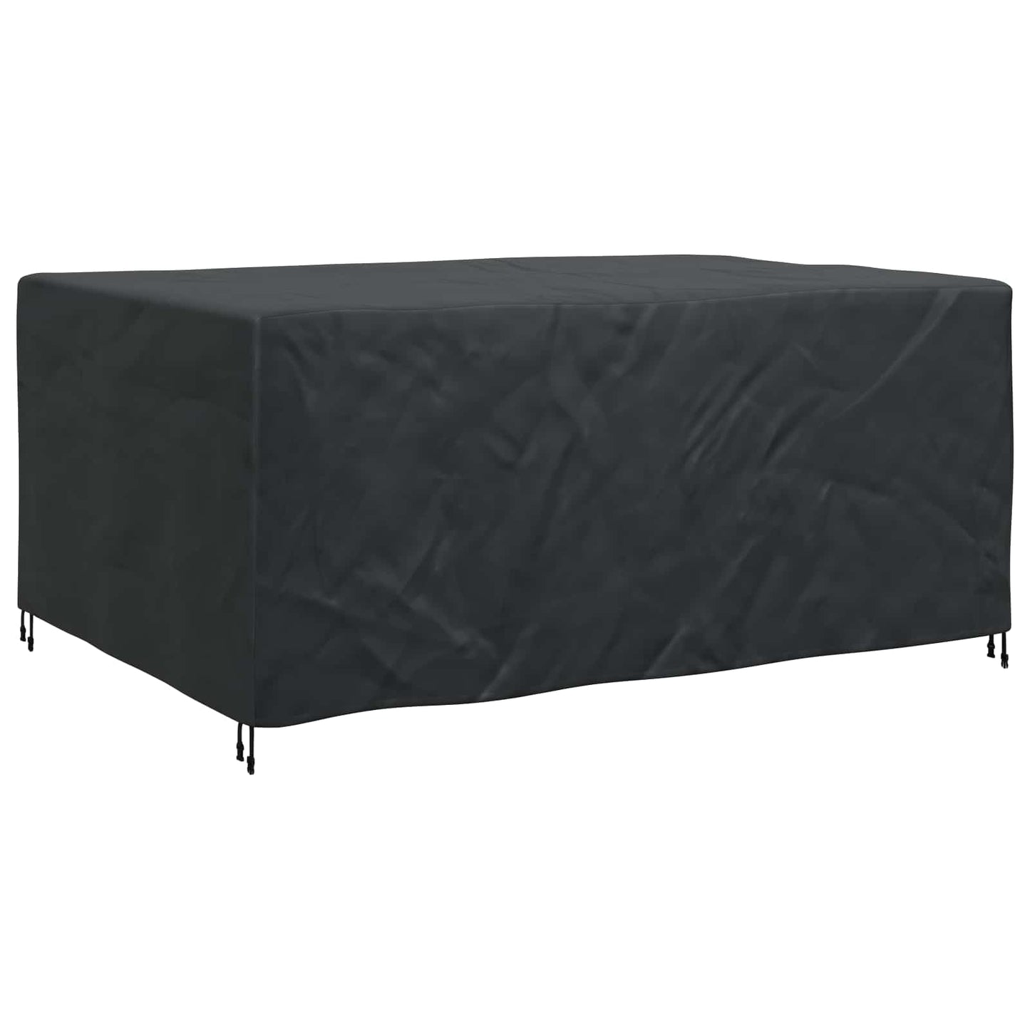 vidaXL Κάλυμμα επίπλων Μονόχρωμο Μαύρο 240 x 180 x 100 εκ. 420D