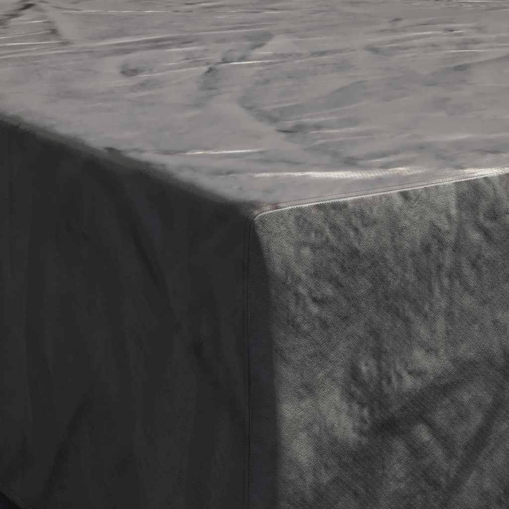 vidaXL Κάλυμμα επίπλων εξωτερικού χώρου Μαύρο 260 x 260 x 70 εκ. 420D