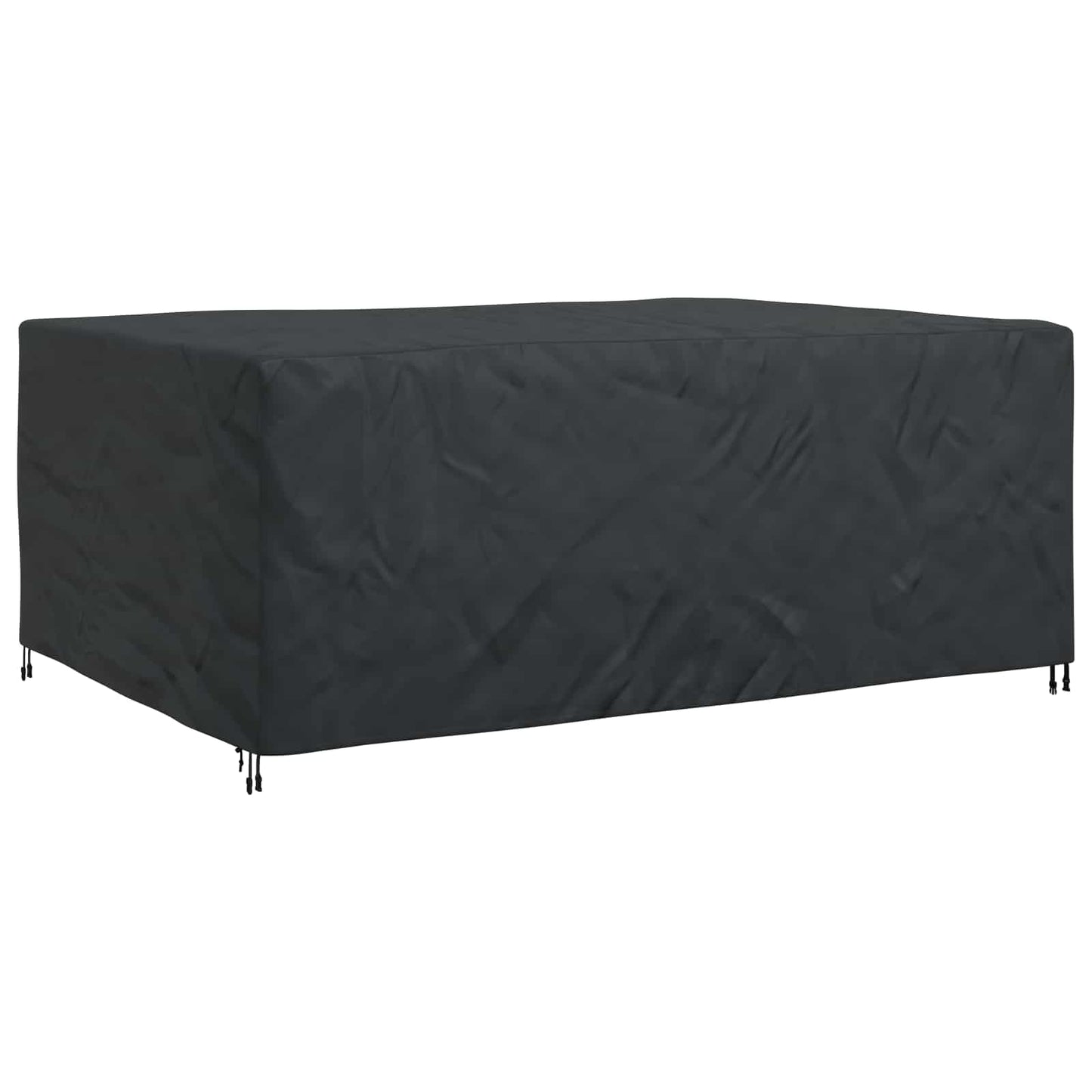 vidaXL Κάλυμμα επίπλων Μονόχρωμο Μαύρο 270 x 180 x 90 εκ. 600D