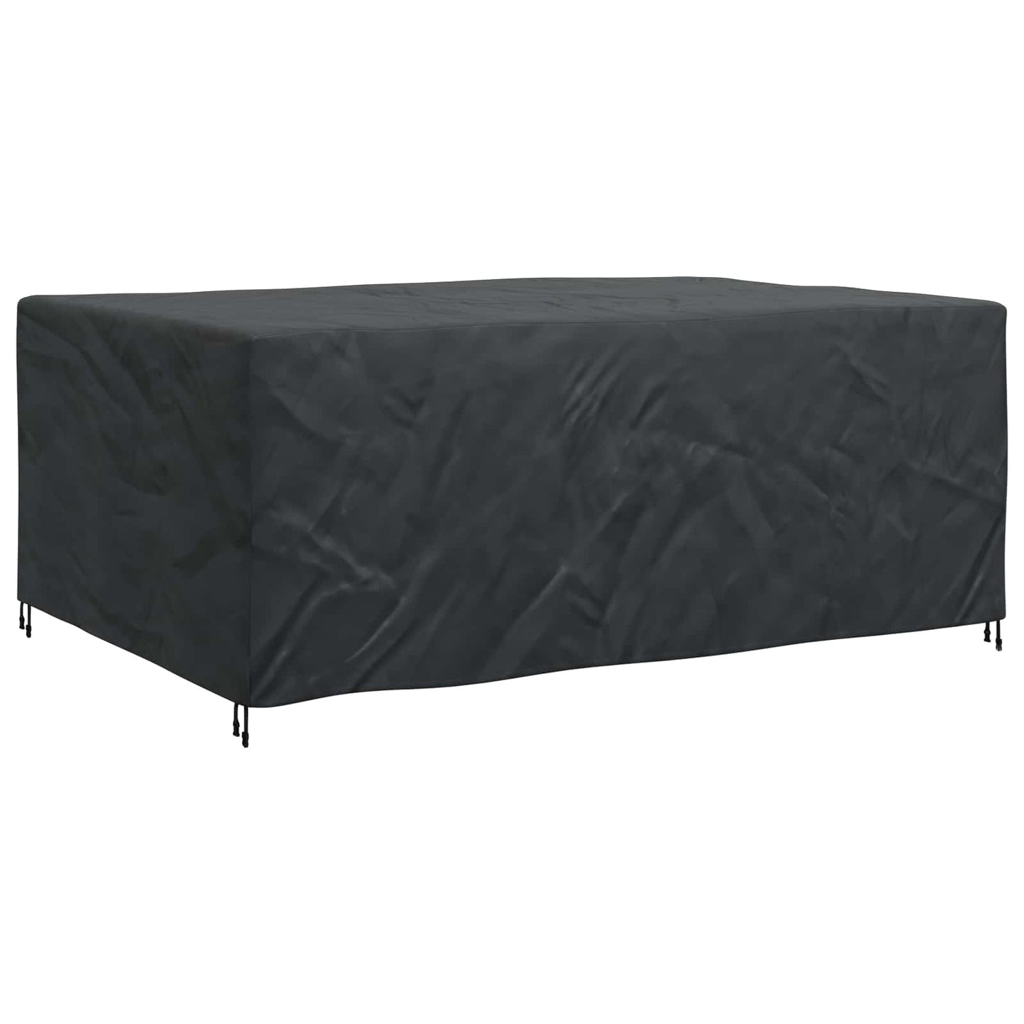 vidaXL Κάλυμμα επίπλων Μονόχρωμο Μαύρο 270 x 180 x 90 εκ. 600D