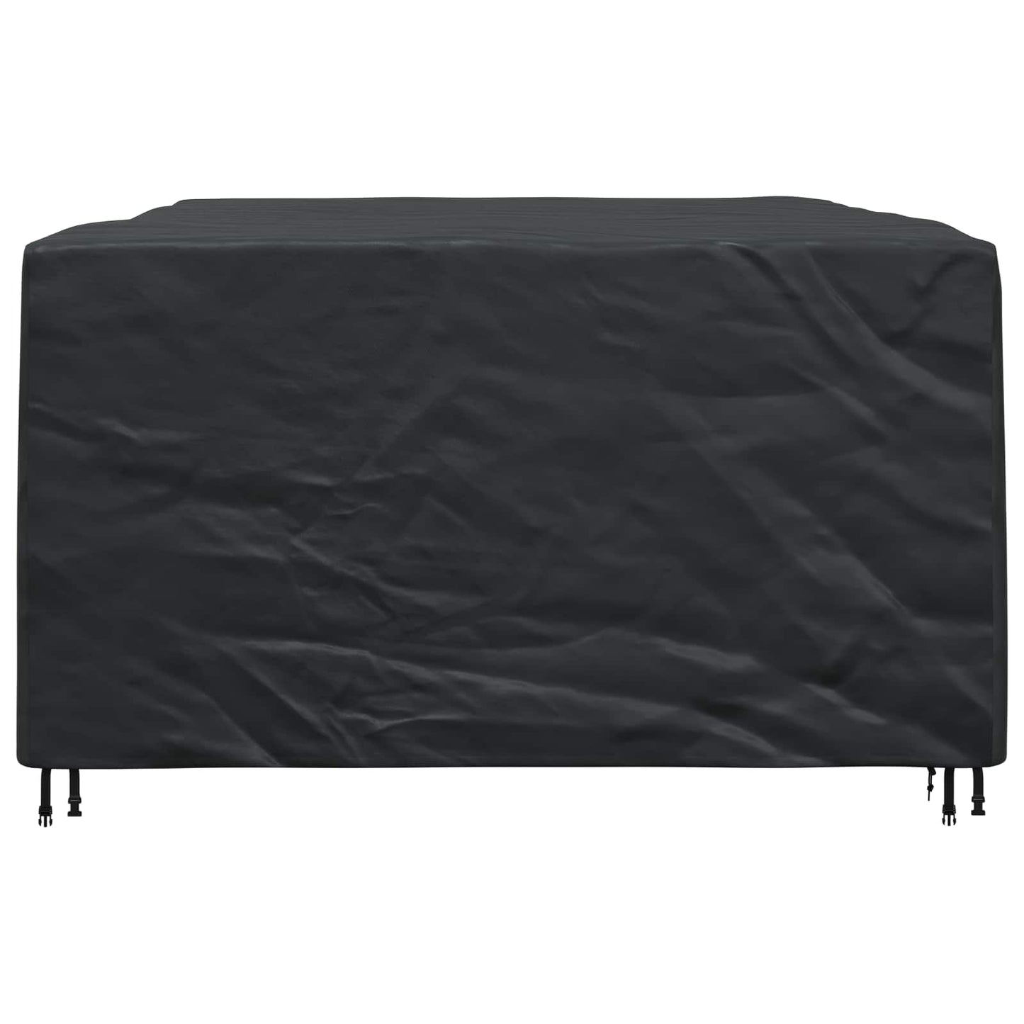 vidaXL Κάλυμμα επίπλων Μονόχρωμο Μαύρο 270 x 180 x 90 εκ. 600D