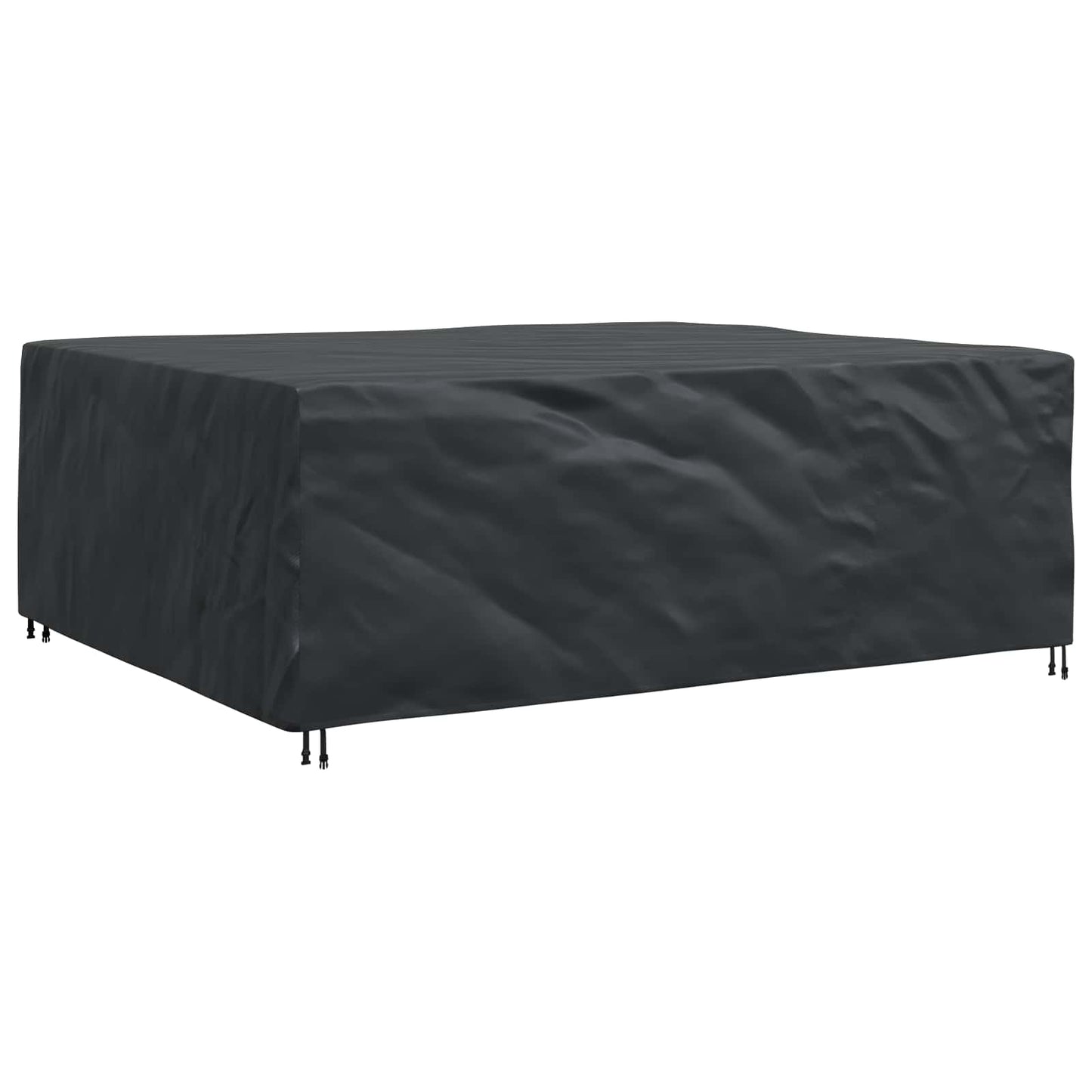 vidaXL Κάλυμμα επίπλων Μονόχρωμο Μαύρο 300 x 250 x 70 εκ. 600D
